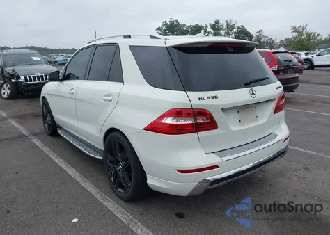 2013 Mercedes-Benz Ml 550 4Matic from USA, damaged, VIN 4JGDA7DB7DA099592